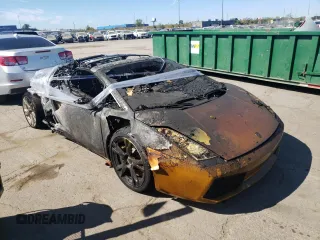 2008 Lamborghini Gallardo z VIN ZHWGU22T18LA06562, wystawiony jako Copart lot #81899274 z przebiegiem Nie podano mil oraz Tytuł czysty. Historia ofert i sprzedaży dostępna na DreamBid. Obrazek 1.