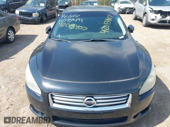 2012 Nissan Maxima SV with VIN 1N4AA5AP0CC801014, listed as a IAAI auction lot 42013407 with 162,306 mi miles and . Bid and sale history available at DreamBid. Image 6.