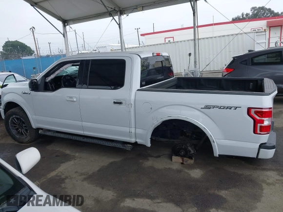 2019 Ford F-150 XL with VIN 1FTEW1CPXKKC50999, listed as a IAAI auction lot 41862139 with 61,375 mi miles and . Bid and sale history available at DreamBid. Image 15.