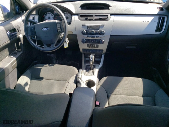 2008 Ford Focus SE with VIN 1FAHP35NX8W243561, listed as a Copart auction lot 51005825 with 117,396 mi miles and Salvage Title. Bid and sale history available at carsss.com. Image 8.