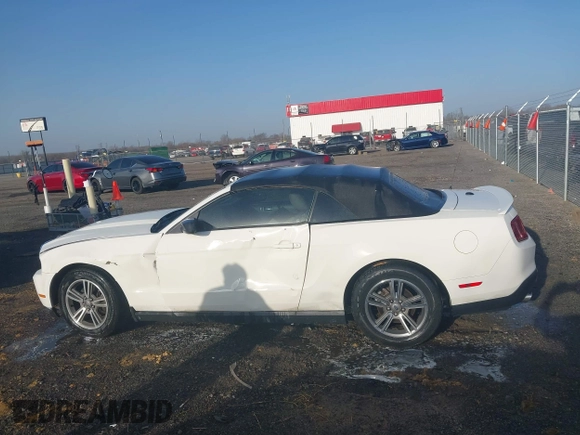 2012 Ford Mustang V6 with VIN 1ZVBP8EM0C5212707, listed as a IAAI auction lot 41775024 with 144,116 mi miles and . Bid and sale history available at carsss.com. Image 14.