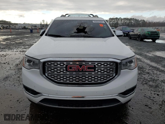 2019 GMC Acadia Denali with VIN 1GKKNXLS3KZ266096, listed as a Copart auction lot 84693524 with 52,857 mi miles and Salvage Title. Bid and sale history available at carsss.com. Image 5.