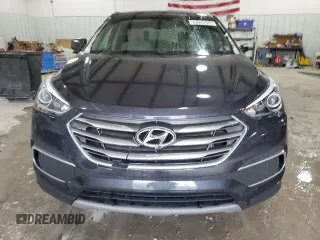 2018 Hyundai Santa Fe 2.4L with VIN 5XYZT3LB3JG571720, listed as a Copart auction lot 43942375 with 108,435 mi miles and Salvage title. Bid and sale history available at DreamBid. Image 5.