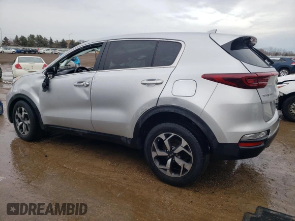 2020 Kia Sportage LX with VIN KNDPM3AC2L7806978, listed as a Copart auction lot 46620605 with 37,842 mi miles and Salvage Title. Bid and sale history available at carsss.com. Image 2.