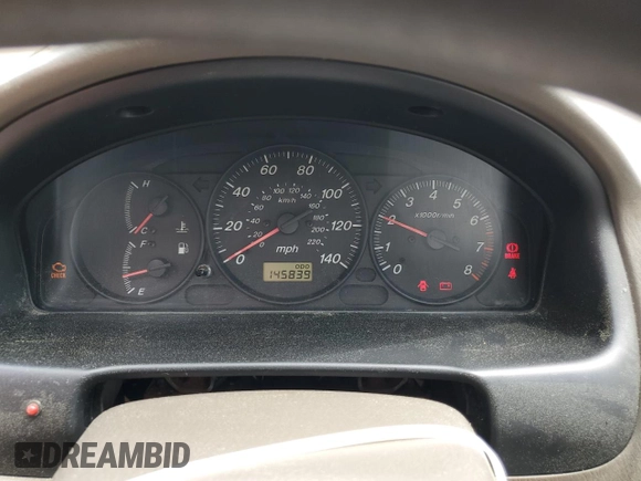 2001 Mazda Protege LX with VIN JM1BJ225810473897, listed as a Copart auction lot 52192045 with 145,839 mi miles and Salvage Title. Bid and sale history available at carsss.com. Image 9.