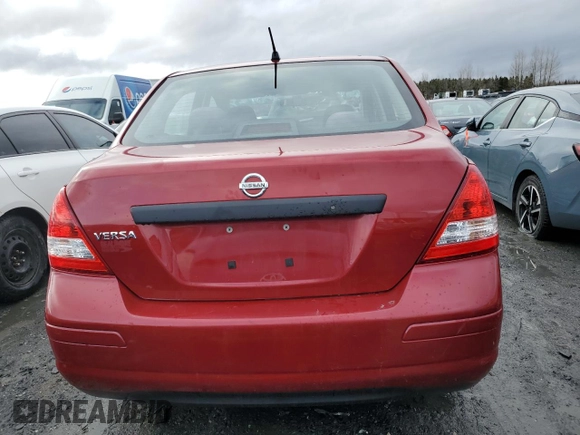 2009 Nissan Versa 1.6 with VIN 3N1CC11EX9L443862, listed as a Copart auction lot 47964725 with Not provided miles and Salvage title. Bid and sale history available at DreamBid. Image 6.