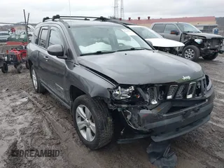 2017 Jeep Compass High Altitude with VIN 1C4NJDEB6HD191190, listed as a IAAI auction lot 41497715 with 73,196 mi miles. Bid and sale history available at carsss.com. Image 1.