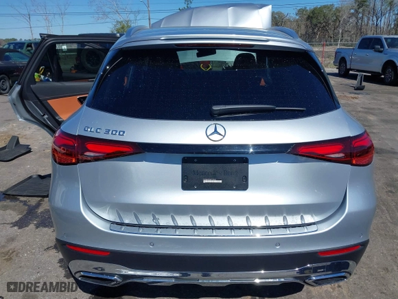 2024 Mercedes-Benz GLC with VIN W1NKM4GB4RF172935, listed as a IAAI auction lot 41693970 with 1,949 mi miles. Bid and sale history available at carsss.com. Image 16.