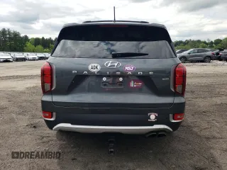 2021 Hyundai Palisade SEL z VIN KM8R3DHEXMU202831, wystawiony jako Copart lot #55502185 z przebiegiem 65 071 mil mil oraz Szkoda całkowita • Salvage title. Historia ofert i sprzedaży dostępna na DreamBid. Obrazek 6.