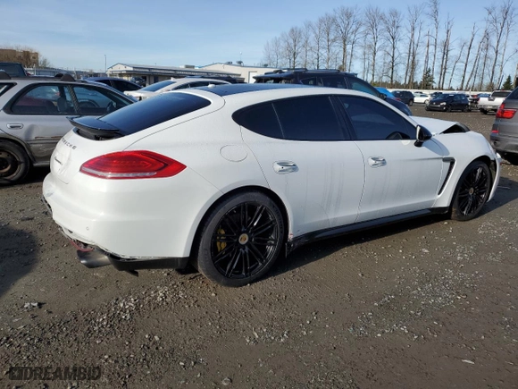 2016 Porsche Panamera 4 with VIN WP0AA2A79GL005814, listed as a Copart auction lot 37342643 with 86,848 mi miles. Bid and sale history available at carsss.com. Image 3.