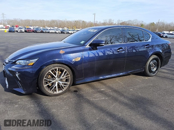 2016 Lexus GS 350 with VIN JTHCZ1BL9GA004129, listed as a Copart auction lot 47600115 with 93,796 mi miles and Clean Title. Bid and sale history available at DreamBid. Image 1.