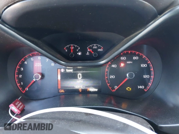 2015 GMC Canyon 2WD SLT with VIN 1GTG5CE32F1215628, listed as a IAAI auction lot 41412762 with 182,615 mi miles. Bid and sale history available at carsss.com. Image 7.