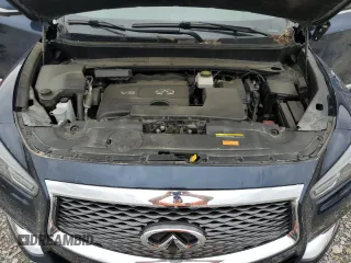 2020 Infiniti QX60 Luxe with VIN 5N1DL0MMXLC516712, listed as a Copart auction lot 53750215 with 47,062 mi miles and Salvage title. Bid and sale history available at DreamBid. Image 12.