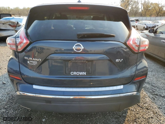 2015 Nissan Murano SL with VIN 5N1AZ2MG9FN232861, listed as a Copart auction lot 50503935 with 93,808 mi miles and Salvage Title. Bid and sale history available at carsss.com. Image 6.