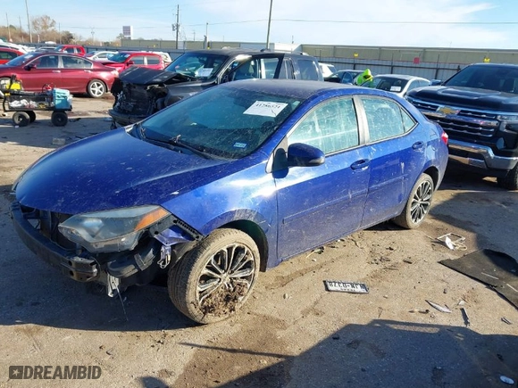 2016 Toyota Corolla L with VIN 5YFBURHE9GP469184, listed as a IAAI auction lot 41286521 with 82,390 mi miles. Bid and sale history available at carsss.com. Image 2.