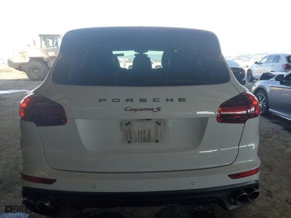 2018 Porsche Cayenne S with VIN WP1AB2A27JLA60687, listed as a Copart auction lot 44217195 with 99,502 mi miles and Clean Title. Bid and sale history available at carsss.com. Image 6.