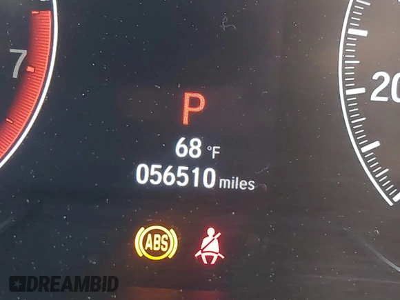 2019 Honda Accord Sedan Sport 1.5T with VIN 1HGCV1F30KA033438, listed as a IAAI auction lot 41758952 with 56,510 mi miles. Bid and sale history available at carsss.com. Image 15.