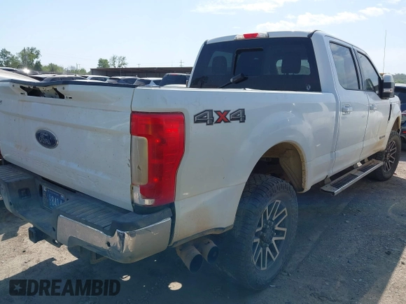 2017 Ford F-250 Lariat with VIN 1FT7W2BT1HEC08287, listed as a IAAI auction lot 42028870 with 3,533,944 mi miles and . Bid and sale history available at DreamBid. Image 4.