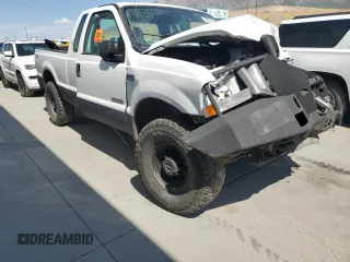 2004 Ford F-250 XL with VIN 1FTNX21P74EC70246, listed as a Copart auction lot 69001434 with Not Provided miles and Salvage Title. Bid and sale history available at DreamBid. Image 4.