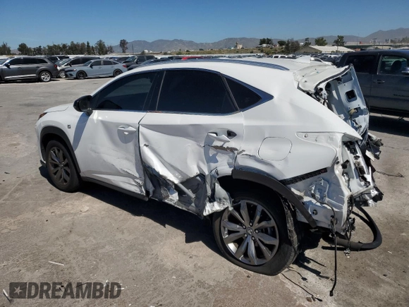 2021 Lexus NX 300 F Sport z VIN JTJSARBZ1M2188993, wystawiony jako Copart lot #49970065 z przebiegiem 28 963 mil mil oraz Szkoda całkowita • Salvage title. Historia ofert i sprzedaży dostępna na DreamBid. Obrazek 2.