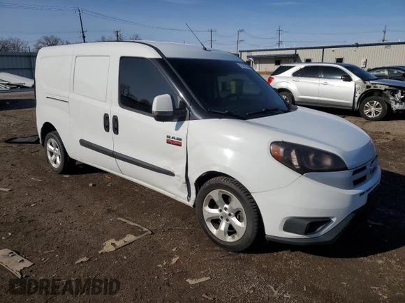 2015 Ram ProMaster City Cargo Tradesman SLT with VIN ZFBERFBT5F6A83975, listed as a Copart auction lot 51431795 with 270,778 mi miles and Salvage Title. Bid and sale history available at carsss.com. Image 4.