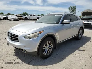 2012 Infiniti FX with VIN JN8AS1MW9CM153481, listed as a Copart auction lot 56983905 with 143,839 mi miles and Salvage title. Bid and sale history available at DreamBid. Image 1.