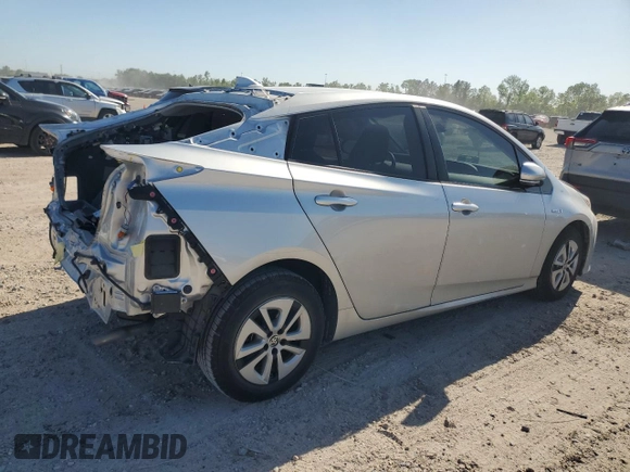 2018 Toyota Prius Two with VIN JTDKBRFU1J3073217, listed as a Copart auction lot 52007715 with 68,688 mi miles and Salvage Title. Bid and sale history available at DreamBid. Image 3.