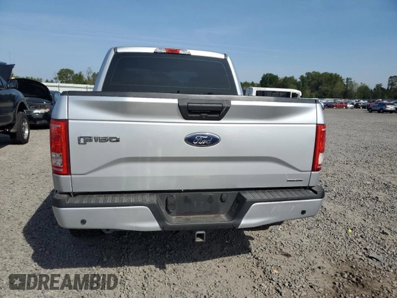 2016 Ford F-150 XL with VIN 1FTEW1CF3GKE75117, listed as a Copart auction lot 54048985 with 132,513 mi miles and Salvage title. Bid and sale history available at DreamBid. Image 6.