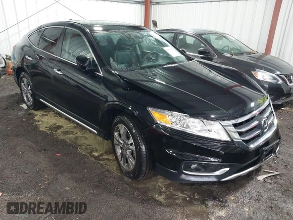 2014 Honda Crosstour EX-L with VIN 5J6TF1H5XEL001500, listed as a IAAI auction lot 41979299 with 53,885 mi miles. Bid and sale history available at carsss.com. Image 1.