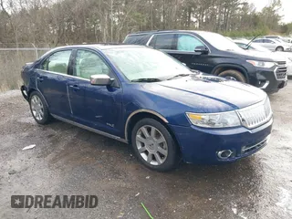 2007 Lincoln MKZ with VIN 3LNHM26T57R647147, listed as a IAAI auction lot 41574855 with 101,202 mi miles. Bid and sale history available at carsss.com. Image 1.