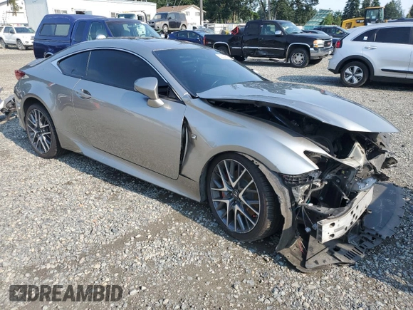 2016 Lexus RC 300 F Sport with VIN JTHSM5BC5G5000752, listed as a Copart auction lot 62030615 with 111,161 mi miles and Salvage title. Bid and sale history available at DreamBid. Image 4.