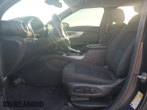 2021 Chevrolet Blazer LT with VIN 3GNKBCRS9MS532927, listed as a Copart auction lot 49718015 with 77,987 mi miles and Salvage title. Bid and sale history available at DreamBid. Image 7.