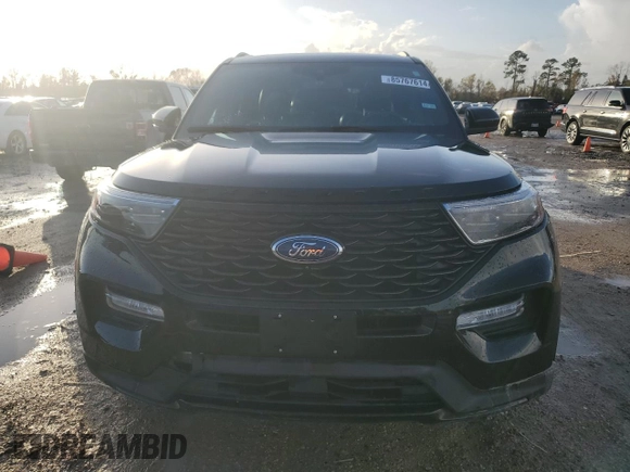 2022 Ford Explorer ST-Line with VIN 1FMSK7KH1NGA28334, listed as a Copart auction lot 85767614 with 44,802 mi miles and Salvage Title. Bid and sale history available at carsss.com. Image 5.