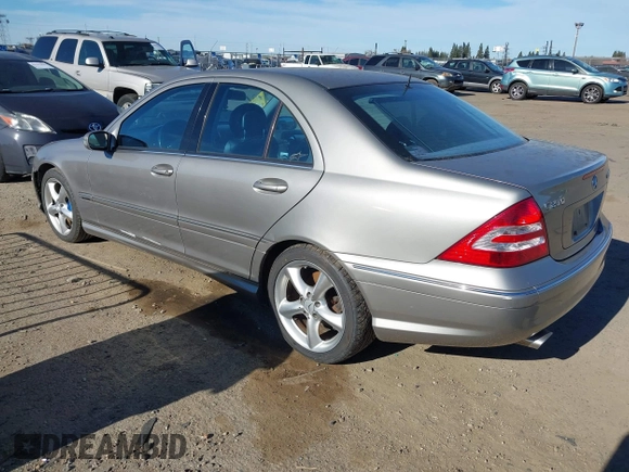 2005 Mercedes-Benz C 230 Kompressor with VIN WDBRF40J65F640304, listed as a IAAI auction lot 41331344 with 126,574 mi miles and . Bid and sale history available at DreamBid. Image 3.