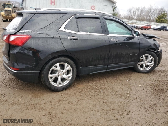 2021 Chevrolet Equinox Premier with VIN 2GNAXNEV9M6153403, listed as a Copart auction lot 84603004 with 0 mi miles and Non Repairable. Bid and sale history available at carsss.com. Image 3.