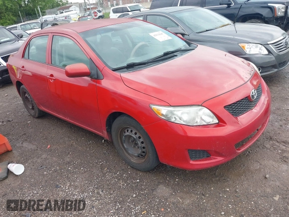 2010 Toyota Corolla with VIN 1NXBU4EE9AZ339984, listed as a IAAI auction lot 42133947 with 158,479 mi miles. Bid and sale history available at carsss.com. Image 1.