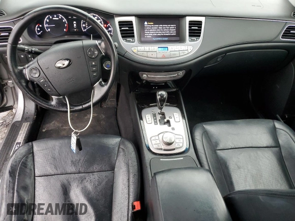 2012 Hyundai Genesis 5.0L R-Spec with VIN KMHGC4DH0CU192428, listed as a Copart auction lot 43218705 with 163,503 mi miles and Salvage Title. Bid and sale history available at carsss.com. Image 8.