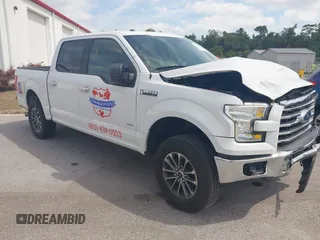 2017 Ford F-150 XL with VIN 1FTEW1EP6HFB40594, listed as a IAAI auction lot 41309921 with 184,454 mi miles. Bid and sale history available at carsss.com. Image 1.