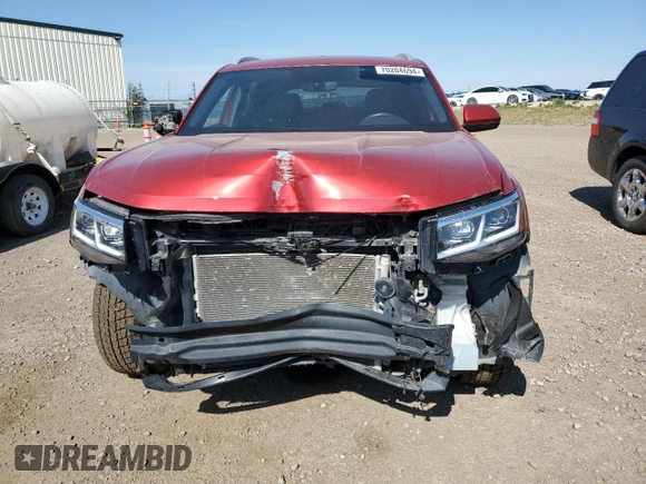 2020 Volkswagen Atlas SEL with VIN 1V2MC2CA8LC204183, listed as a Copart auction lot 70204694 with 54,704 mi miles and Salvage title. Bid and sale history available at DreamBid. Image 5.