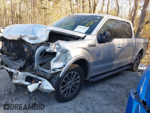 2019 Ford F-150 XL with VIN 1FTEW1CP5KFA84724, listed as a IAAI auction lot 41481894 with 135,051 mi miles and . Bid and sale history available at carsss.com. Image 23.