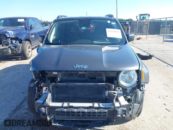 2022 Jeep Renegade Latitude with VIN ZACNJDB17NPN46406, listed as a IAAI auction lot 42230690 with 23,519 mi miles and . Bid and sale history available at DreamBid. Image 12.