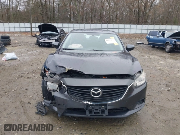 2016 Mazda Mazda6 i Touring with VIN JM1GJ1V56G1462637, listed as a IAAI auction lot 41603296 with 143,931 mi miles. Bid and sale history available at carsss.com. Image 12.