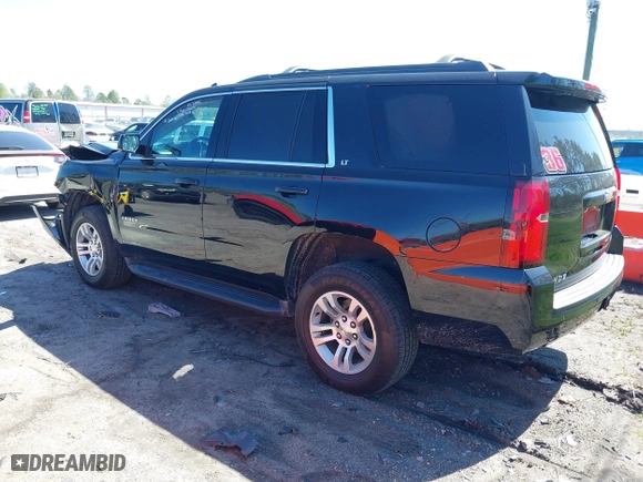 2020 Chevrolet Tahoe LT with VIN 1GNSKBKC3LR176828, listed as a IAAI auction lot 41781047 with 62,840 mi miles. Bid and sale history available at carsss.com. Image 3.