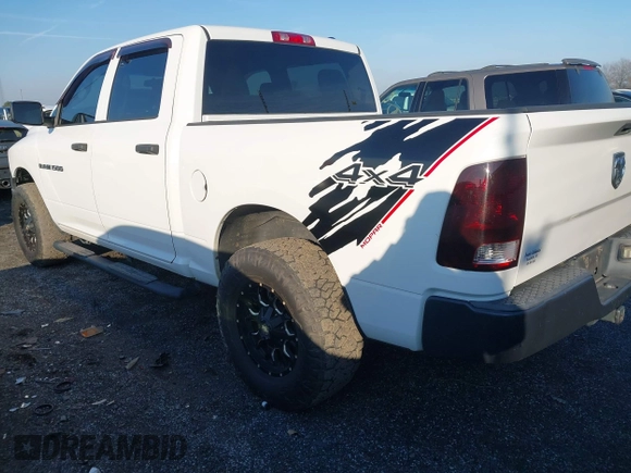 2012 Ram 1500 Tradesman with VIN 1C6RD7KP1CS319230, listed as a IAAI auction lot 41568158 with 133,525 mi miles and . Bid and sale history available at DreamBid. Image 3.