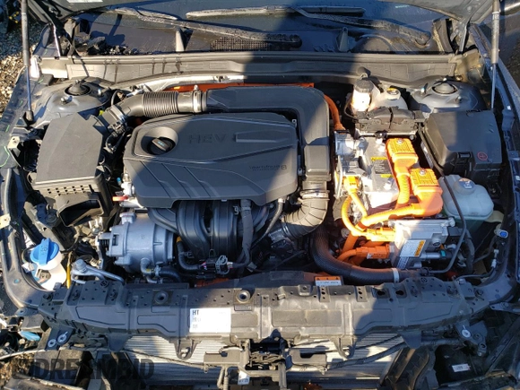 2020 Hyundai Sonata Hybrid Ultimate with VIN KMHL34JJ0LA011433, listed as a Copart auction lot 76461464 with 27,479 mi miles and Salvage Title. Bid and sale history available at carsss.com. Image 11.