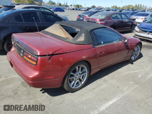 1994 Nissan 300ZX z VIN JN1RZ27D5RX010824, wystawiony jako Copart lot #71235024 z przebiegiem 93 564 mil mil oraz Szkoda całkowita • Salvage title. Historia ofert i sprzedaży dostępna na DreamBid. Obrazek 3.