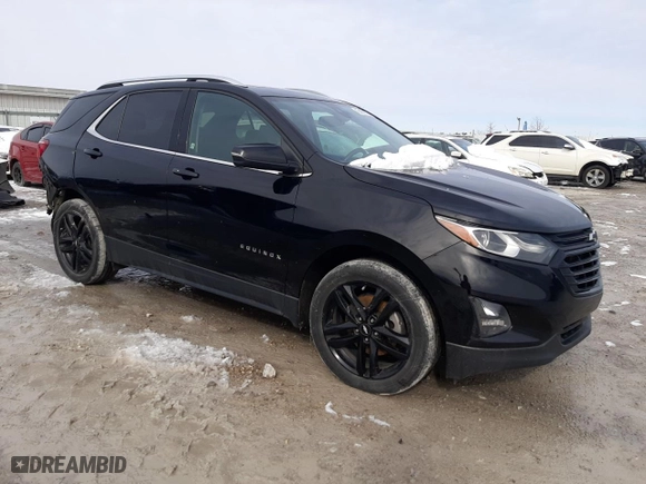 2020 Chevrolet Equinox LT with VIN 2GNAXVEX6L6218093, listed as a Copart auction lot 45408515 with 80,147 mi miles and Salvage Title. Bid and sale history available at carsss.com. Image 4.