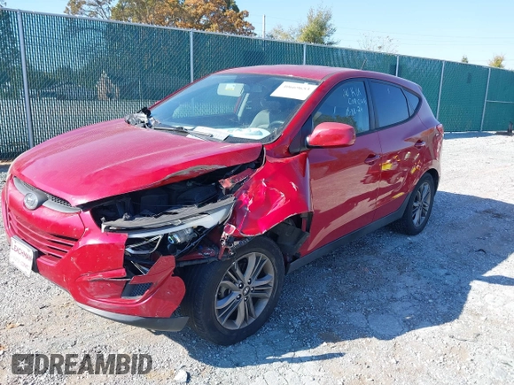 2015 Hyundai Tucson GLS with VIN KM8JT3AF9FU111854, listed as a IAAI auction lot 40669653 with 131,129 mi miles and . Bid and sale history available at DreamBid. Image 22.