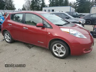 2012 Nissan LEAF SL with VIN JN1AZ0CP5CT017885, listed as a Copart auction lot 48780335 with 56,663 mi miles and Clean Title. Bid and sale history available at carsss.com. Image 4.