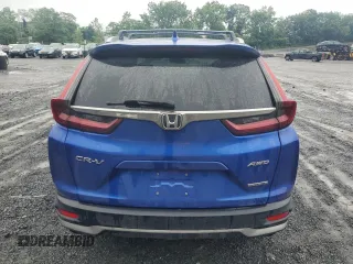 2020 Honda CR-V with VIN NY77082, listed as a Copart auction lot 61235655 with 52,250 mi miles and Salvage title. Bid and sale history available at DreamBid. Image 6.